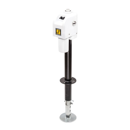 STROMBERG CARLSON Stromberg Carlson JET-3555 White 3500 lb. Electric Tongue Jack with Light JET-3555